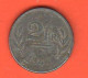 Belgio 2 Francs 1944 Belgium Belgique Allied Occupation - 2 Francs (1944 Liberation)