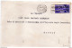 1933 LETTERA INTESTATA MINISTERO DELL'INTERNO CON ANNULLO ROMA  + TARGHETTA - Poststempel