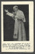 Paus Pius Xll Kerstboodschap Christmas 1950 Bidprentje Holy Card Image Pieuse Htje - Santini