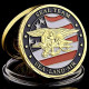 Pièce Médaille NEUVE Plaquée Or - US Navy Seals Seal Team Etats-Unis (Réf 1) - Sonstige & Ohne Zuordnung