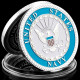 Pièce Médaille NEUVE Plaquée Argent - Etats-Unis US Navy Department Of The Navy (Réf 6) - Autres & Non Classés