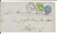 Allemagne, Württenberg, Entier Postal 6 Kr. + Timbre 1 Kr., Stuttgart - Bern - Luzern CH (26.9.1872) - Postal  Stationery