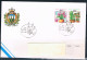 SAN MARINO 1992 -Fdc Fiori  " Orchidee E Piante Grasse" Annullo Speciale. - Usados