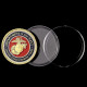 Delcampe - Pièce Médaille NEUVE Plaquée Or - Etats-Unis US Marine Corps Department Of The Navy (Réf 1) - Sonstige & Ohne Zuordnung