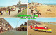 R517535 Mablethorpe. Town View. Beach And Promenade. Beach And Sand Train. Multi - Welt