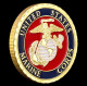 Delcampe - Pièce Médaille NEUVE Plaquée Or - Etats-Unis US Marine Corps Guerre Du Vietnam (Réf 2) - Sonstige & Ohne Zuordnung