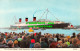 R517595 The Queen Mary Final Departure From Southampton. Harvey Barton. Conjunct - Welt
