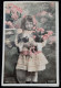 Cpa - Jolie Petite Fillette Fleurs  - Nice Little Girl Flowers - Coll UDD N°205 - Sonstige & Ohne Zuordnung