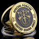 Pièce Médaille NEUVE Plaquée Or - Etats-Unis US Army Special Forces Les Bérets Verts - Autres & Non Classés