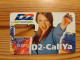 GSM SIM Phonecard Germany, D2 CallYa - Woman - Without Chip - Cellulari, Carte Prepagate E Ricariche