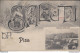 Ar206 Cartolina Saluti Da Pisa Citta' 1915 - Pisa