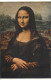 Postcard Painting Leonard Da Vinci Mona Lisa - Paintings