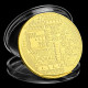 Pièce Médaille NEUVE Plaquée Or - Bitcoin BTC - Other & Unclassified