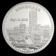 Pièce Médaille NEUVE Plaquée Argent - WTC World Trade Center 11 Septembre 2001 - Andere & Zonder Classificatie