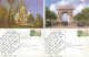 Promo ADVert. Dear Doctor Dolpyc By Pharmadom #4 PPCs Paris 1958 Sacré Coeur + Arc Triomphe + Louvre + Pont Alexandre - Other & Unclassified