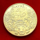 Delcampe - Pièce Médaille NEUVE Plaquée Or - Calendrier Maya (Réf 4) - Other & Unclassified