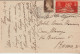 301-Regno-Storia Postale-20c. Commemorativo Nozze Reali-v.1930-Firenze-Roma - Poststempel