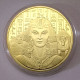 Pièce Médaille NEUVE Plaquée Or - Reine Cléopatre Egypte (Réf 2) - Other & Unclassified
