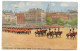 Postcard British Army The King Leaving Horse Guards Parade At The Head Of The Guards Tucks Oilette Posted 1934 - Regiments