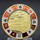 Pièce Médaille NEUVE Plaquée Or - Monaco Monte-Carlo Casino Poker Lucky Coin - Altri & Non Classificati