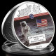 Pièce Médaille NEUVE Plaquée Argent - Apollo 11 Armstrong 1er Homme Sur La Lune (Réf 1) - Other & Unclassified