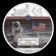 Pièce Médaille NEUVE Plaquée Argent - Apollo 11 Armstrong 1er Homme Sur La Lune (Réf 1) - Altri & Non Classificati