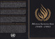 UNO WIEN Sonderkarte Menschenrechte 1948-1993, Mit 6 Marken Uno, 1 Marke Österreich Und Ukraine - Briefe U. Dokumente