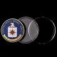 Delcampe - Pièce Médaille NEUVE Plaquée Or - USA CIA Central Intelligence Agency - Altri & Non Classificati