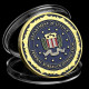 Pièce Médaille NEUVE Plaquée Or - USA FBI Federal Bureau Of Investigation - Andere & Zonder Classificatie