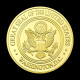 Delcampe - Pièce Médaille NEUVE Plaquée Or - USA FBI Federal Bureau Of Investigation - Autres & Non Classés