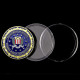 Delcampe - Pièce Médaille NEUVE Plaquée Or - USA FBI Federal Bureau Of Investigation - Andere & Zonder Classificatie