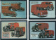 4  POSTCARDS   ROYAL MAIL VANS    PUBL BY R BLAKE - Camion, Tir