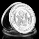 Pièce Médaille NEUVE Plaquée Argent - USA FBI Federal Bureau Of Investigation - Otros & Sin Clasificación