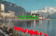 R517799 Montreux. Vue Des Quais Et Les Dents Du Midi. Jaeger. Iris. Mexichrome. - Monde