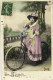 Delcampe - DESTOCKAGE Avant Fermeture  Boutique BON LOT 100 CPA FANTAISIE  JEUNES FEMMES    (toutes Scannées ) - 100 - 499 Postcards