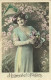 Delcampe - DESTOCKAGE Avant Fermeture  Boutique BON LOT 100 CPA FANTAISIE  JEUNES FEMMES    (toutes Scannées ) - 100 - 499 Postcards