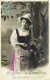 Delcampe - DESTOCKAGE Avant Fermeture  Boutique BON LOT 100 CPA FANTAISIE  JEUNES FEMMES    (toutes Scannées ) - 100 - 499 Postcards