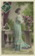 Delcampe - DESTOCKAGE Avant Fermeture  Boutique BON LOT 100 CPA FANTAISIE  JEUNES FEMMES    (toutes Scannées ) - 100 - 499 Postales