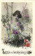 Delcampe - DESTOCKAGE Avant Fermeture  Boutique BON LOT 100 CPA FANTAISIE  JEUNES FEMMES    (toutes Scannées ) - 100 - 499 Postales