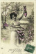 Delcampe - DESTOCKAGE Avant Fermeture  Boutique BON LOT 100 CPA FANTAISIE  JEUNES FEMMES    (toutes Scannées ) - 100 - 499 Postcards