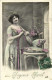 Delcampe - DESTOCKAGE Avant Fermeture  Boutique BON LOT 100 CPA FANTAISIE  JEUNES FEMMES    (toutes Scannées ) - 100 - 499 Karten