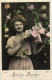 Delcampe - DESTOCKAGE Avant Fermeture  Boutique BON LOT 100 CPA FANTAISIE  JEUNES FEMMES    (toutes Scannées ) - 100 - 499 Postcards