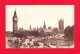 E-Royaume Uni-71P LONDON Clock Tower And Houses Of Parliament, Attelages, Autobus à Impériale, Cpa BE - Otros & Sin Clasificación