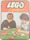 LEGO - 402 White Turntables With Box And Instruction Manual - Original Lego 1964 - Vintage - Catalogi