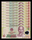 Vietnam Bundle Taco 100 Banknotes 10000 Dong 2023 Pick 119o Polymer Sc Unc - Vietnam