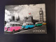 Carte Postale Moderne De Londres Avec Quatres Combi Volkswagen - Buckingham Palace