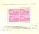 Delcampe - USA Special Book 13th Congress Of The U.P.U. Brussels Belgium MAY 1952 The 1th 2 Stamps Are Hinged, The Other 2 Perfect - Ongebruikt