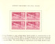 Delcampe - USA Special Book 13th Congress Of The U.P.U. Brussels Belgium MAY 1952 The 1th 2 Stamps Are Hinged, The Other 2 Perfect - Nuevos