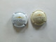 Lot De 2 Capsules Muselets Champagne Charles Courance Différentes  ( Bazarcollect28 ) - Andere & Zonder Classificatie