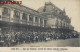 CARTE PHOTO LYON GARE DES BROTTEAUX. ARRIVEE DES BLESSES RAPATRIES D'ALLEMAGNE - Other & Unclassified